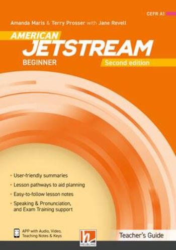 American Jetstream Beginner - Teacher's Book + App + e-Zone,9783990898857 image