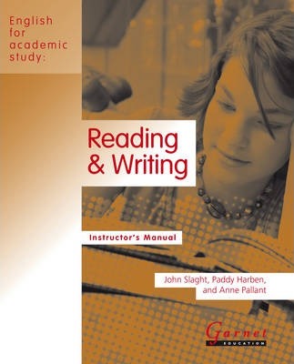 English for Academic Study: Reading &amp; Writing - English for Academic Study: Reading &amp; Writing Teacher's Book,9781859645741,Jul 2009,Paperback,32.95 image