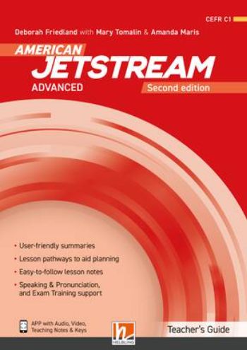 American Jetstream Advanced - Teacher's Book + App + e-Zone, 9783990899205 image