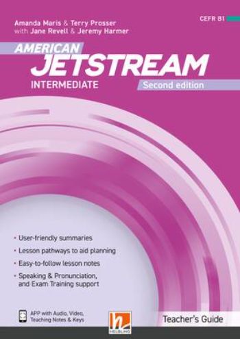 American Jetstream Intermediate - Teacher's Book + App + e-Zone,9783990899069 image