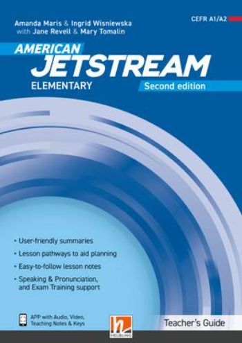 American Jetstream Elementary - Teacher's Book + App + e-Zone,9783990898925 image